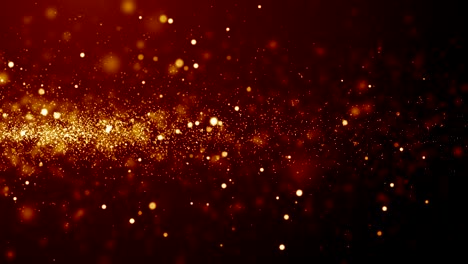partículas de polvo abstracto luz bokeh títulos de movimiento bucle de fondo cinematográfico
