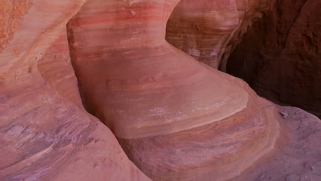 the beautiful colors of sandstone formations near petra and wadi rum in the saudi deserts of jordan