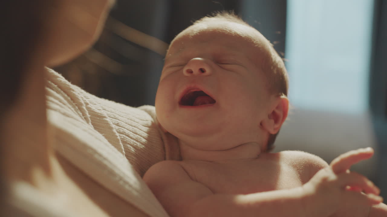 Baby in Mother's Arms