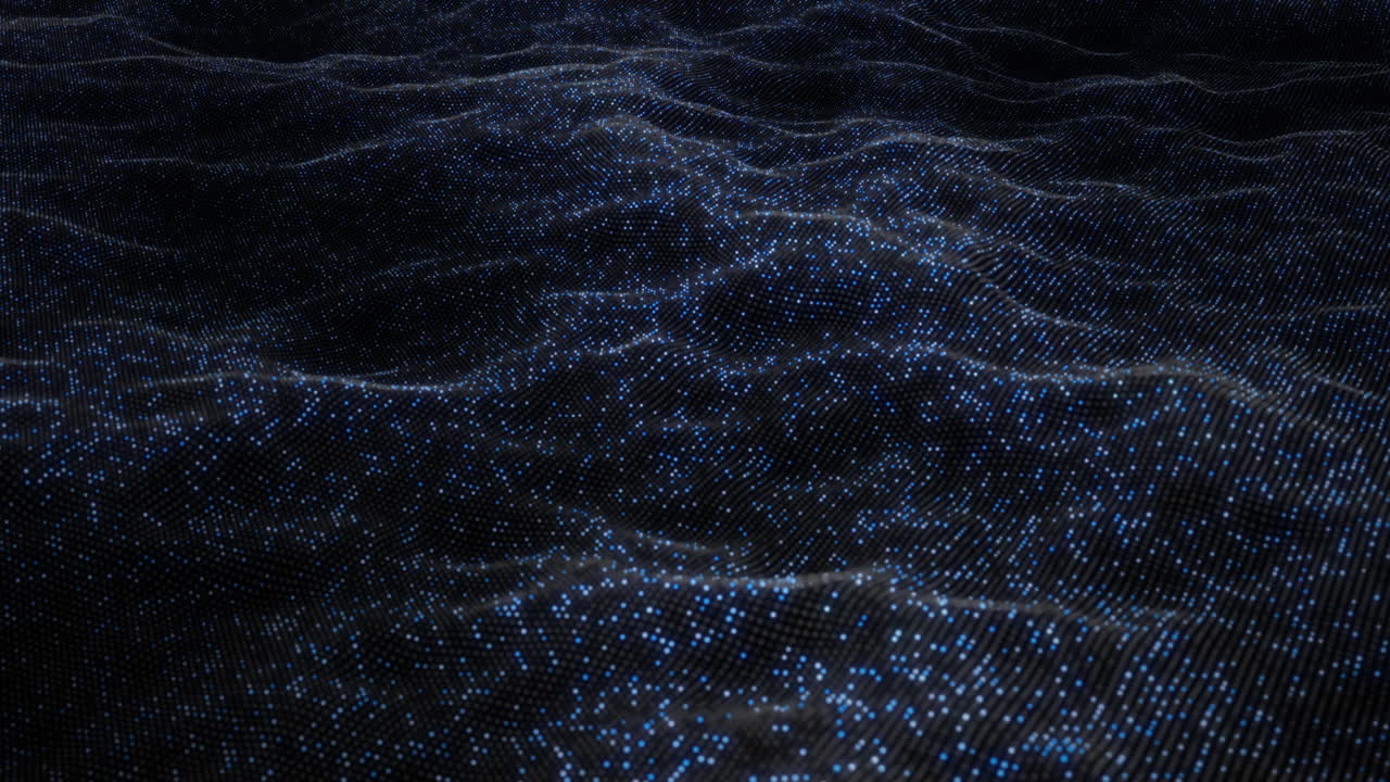 Abstract Dotted Wave Pattern