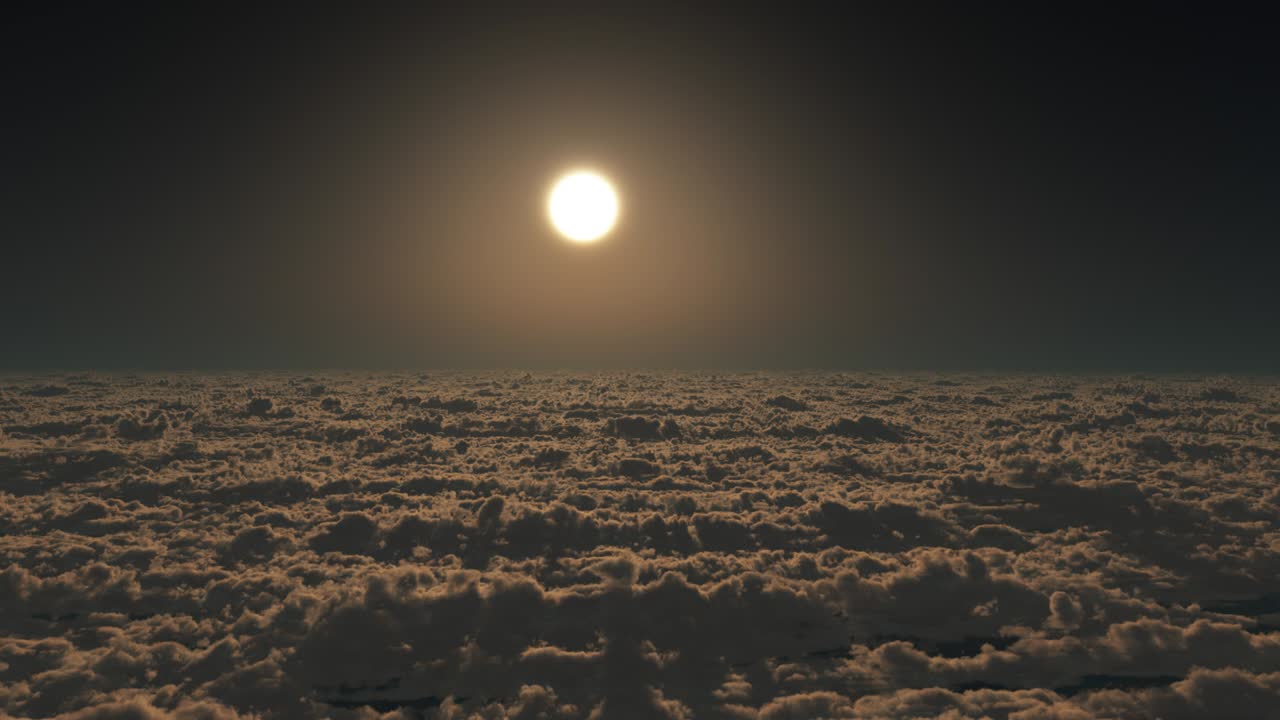 летая сквозь облака к солнцу