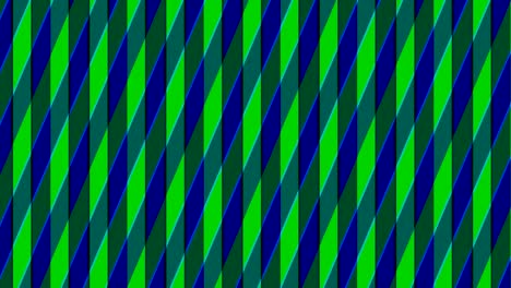 animación compuesta por rayas de colores intersectadas.