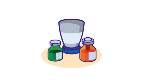 ilustración de suministros médicos