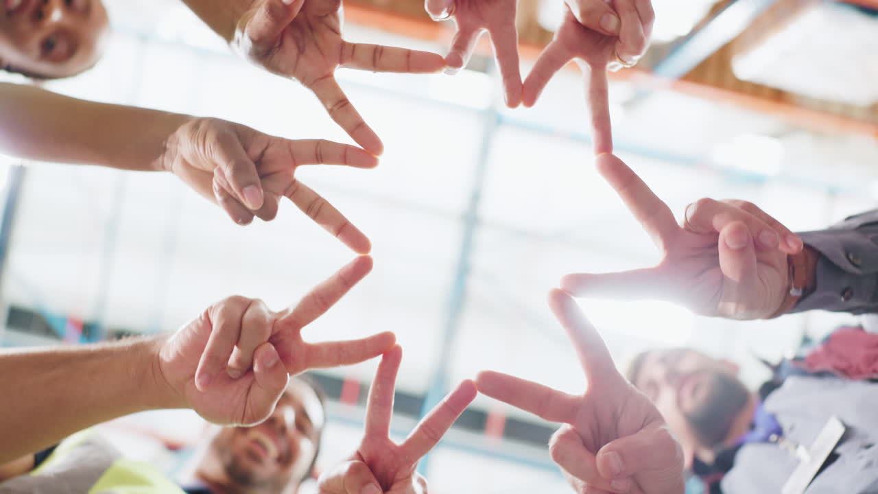 Team Celebrating Success Together