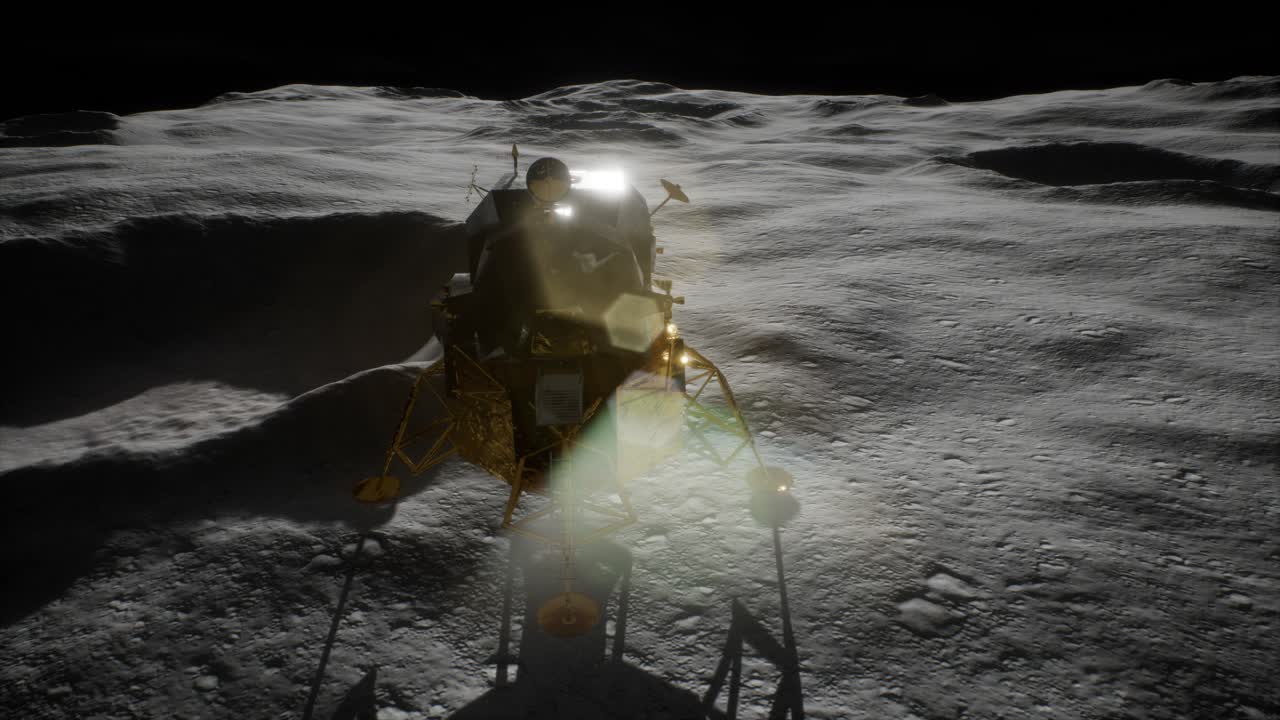 lunar landing mission on the Moon