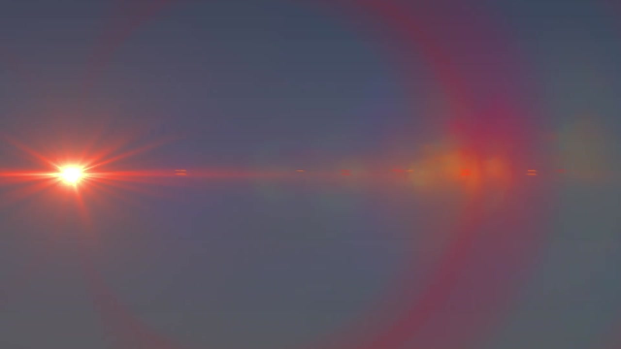 animación de puntos de luz sobre un fondo azul