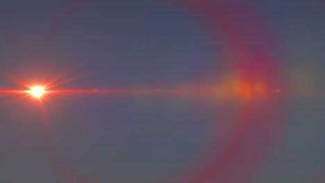 animation of light spots over blue background
