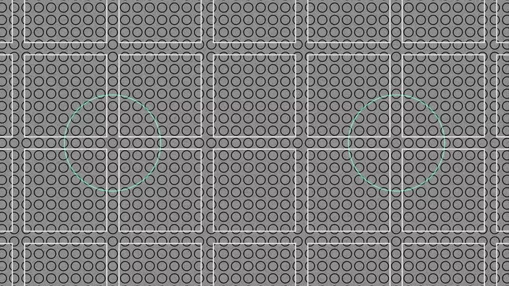 Abstract Background Grid With Circles Version B 6