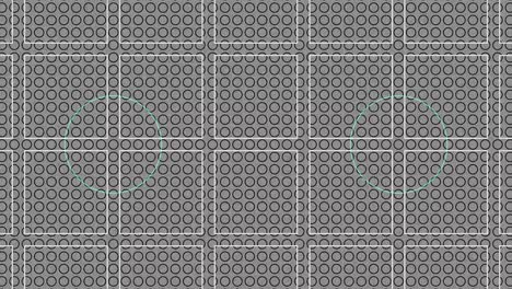 cuadrícula de fondo abstracta con círculos versión b 6