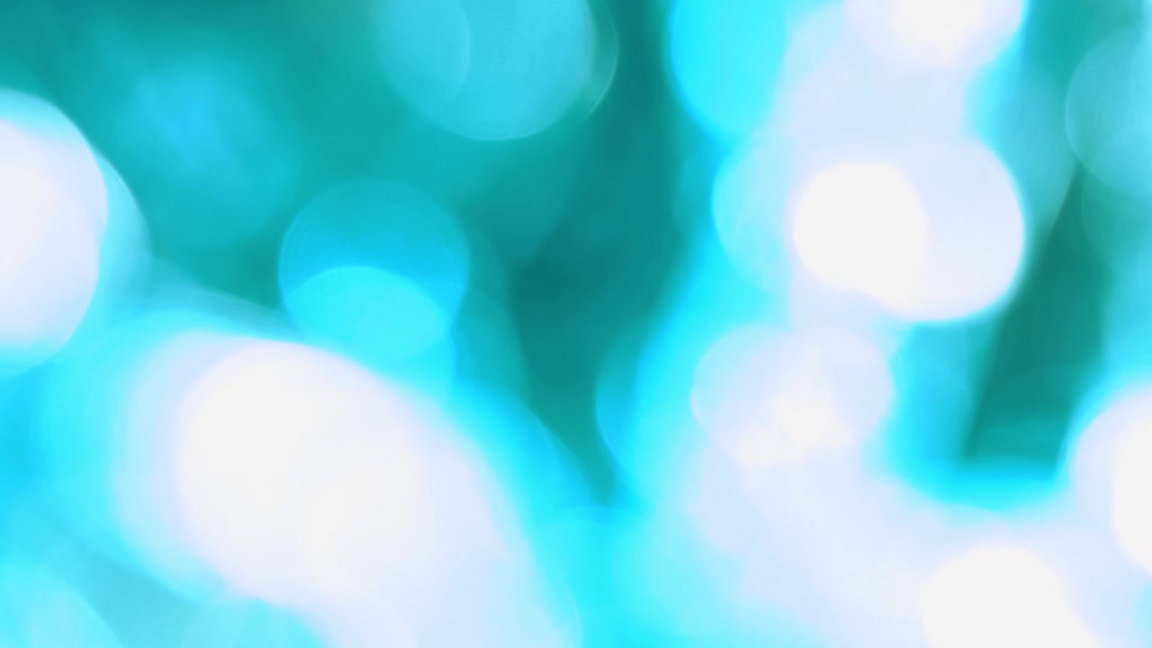 Latar Belakang Abstrak Cahaya Bokeh Biru Berkilau