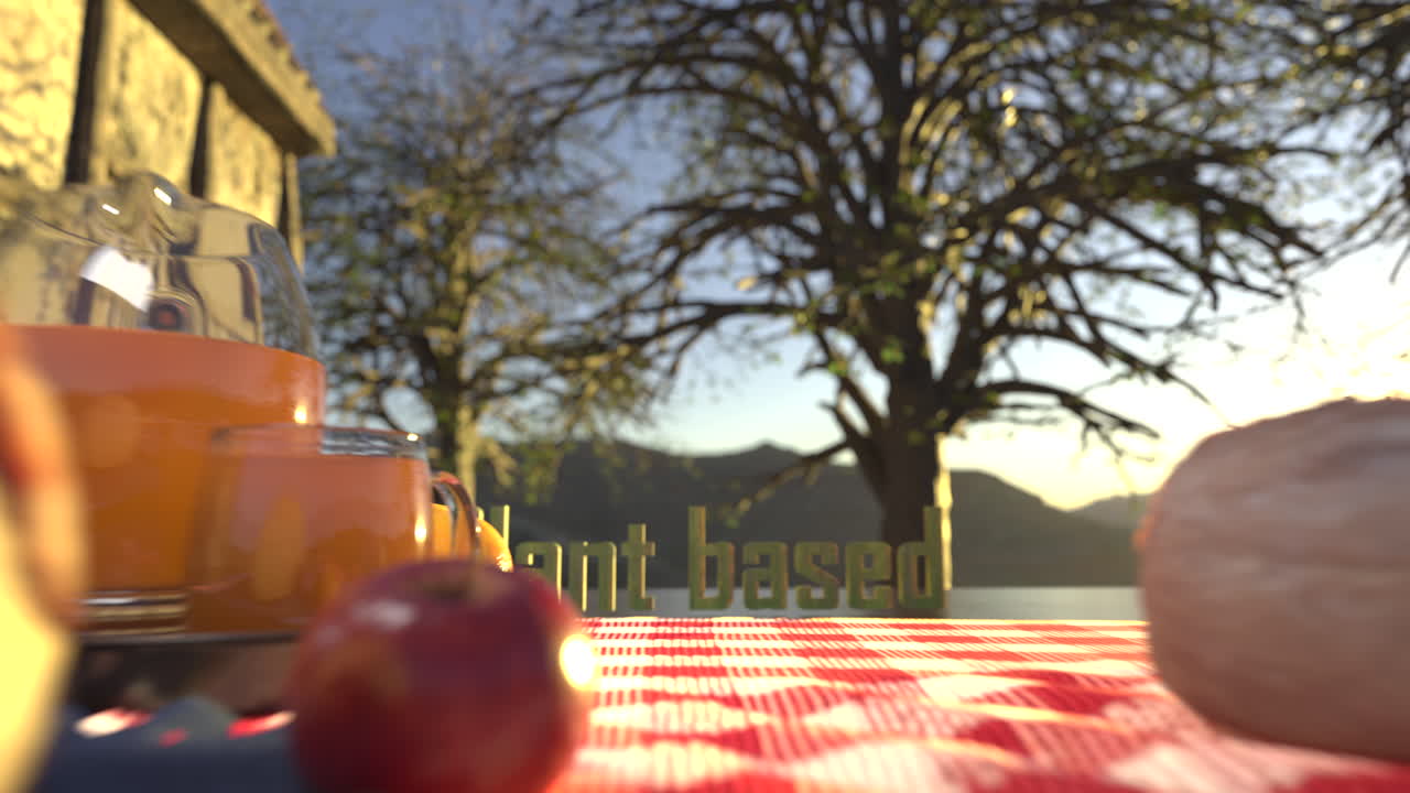 건강한 식물성 아침식사