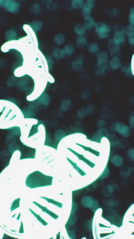 antecedentes abstractos de las moléculas de adn