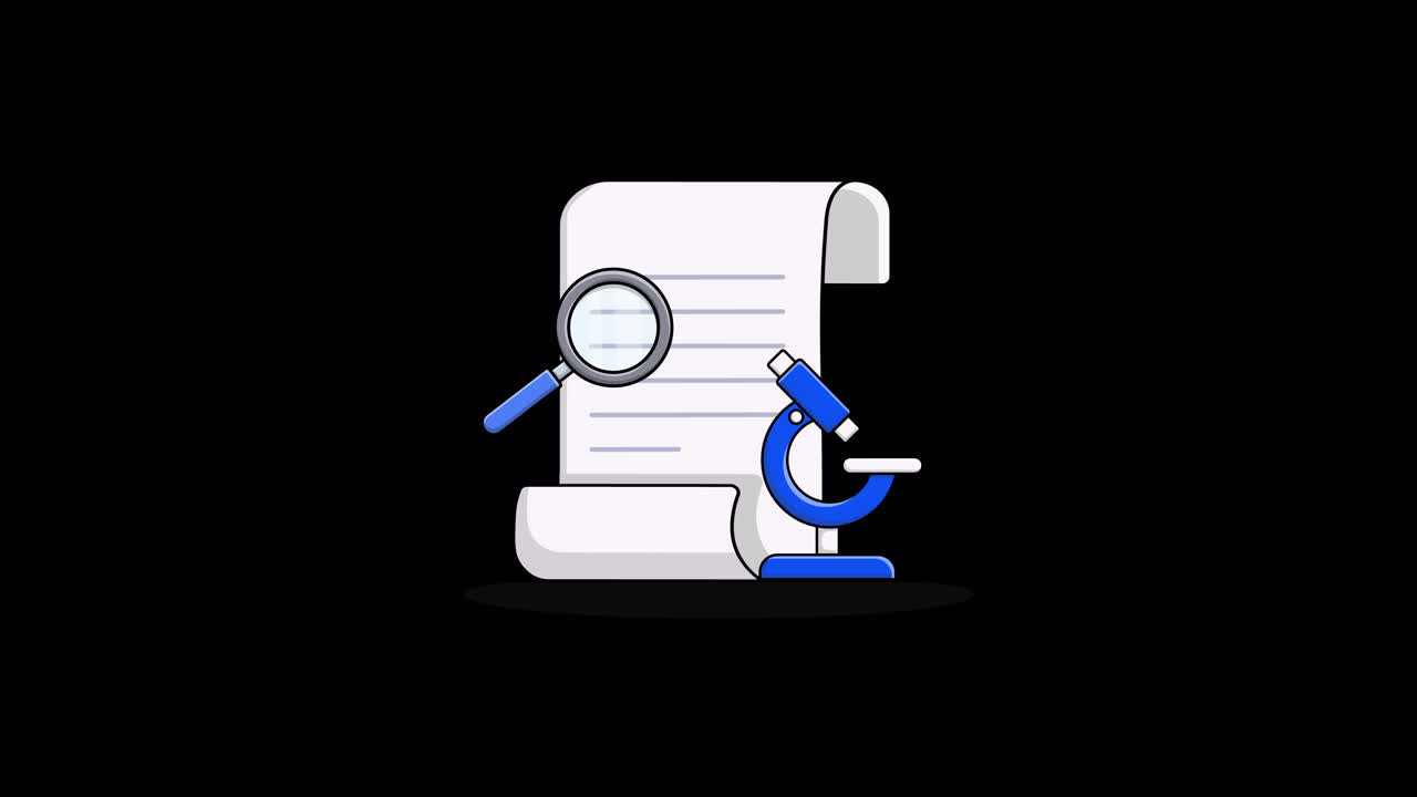 Animated Document Analysis with Magnifying Glass and Microscope