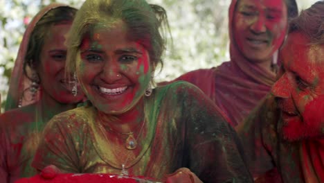 holi is a popular ancient hindu festival, originating from india