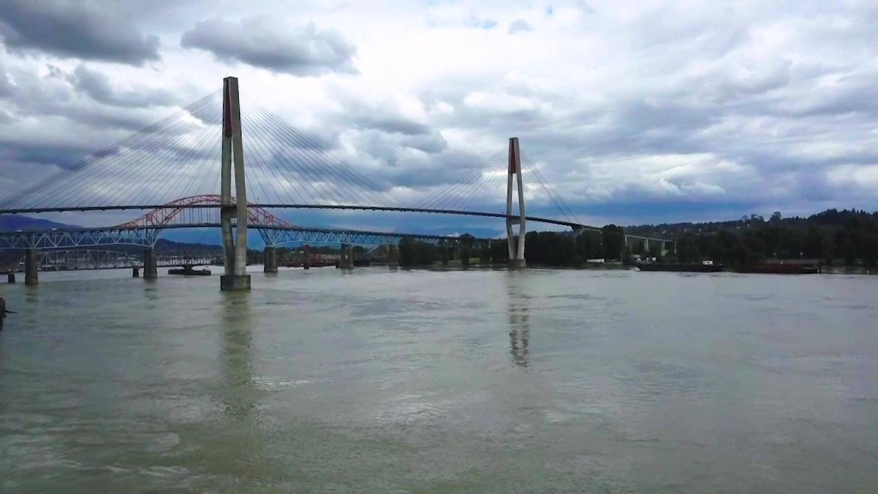 Ponte Patullo, Molo di New Westminster, Columbia Britannica.