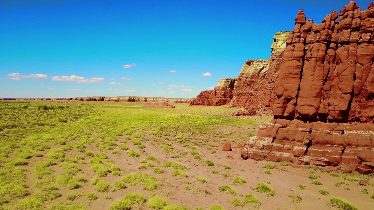 모뉴먼트 밸리 유타를 통해 영감을주는 공중