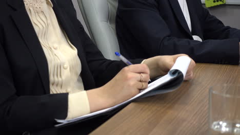 Business People Analyzing Statistics. Business people analyzing statistics, financial concept