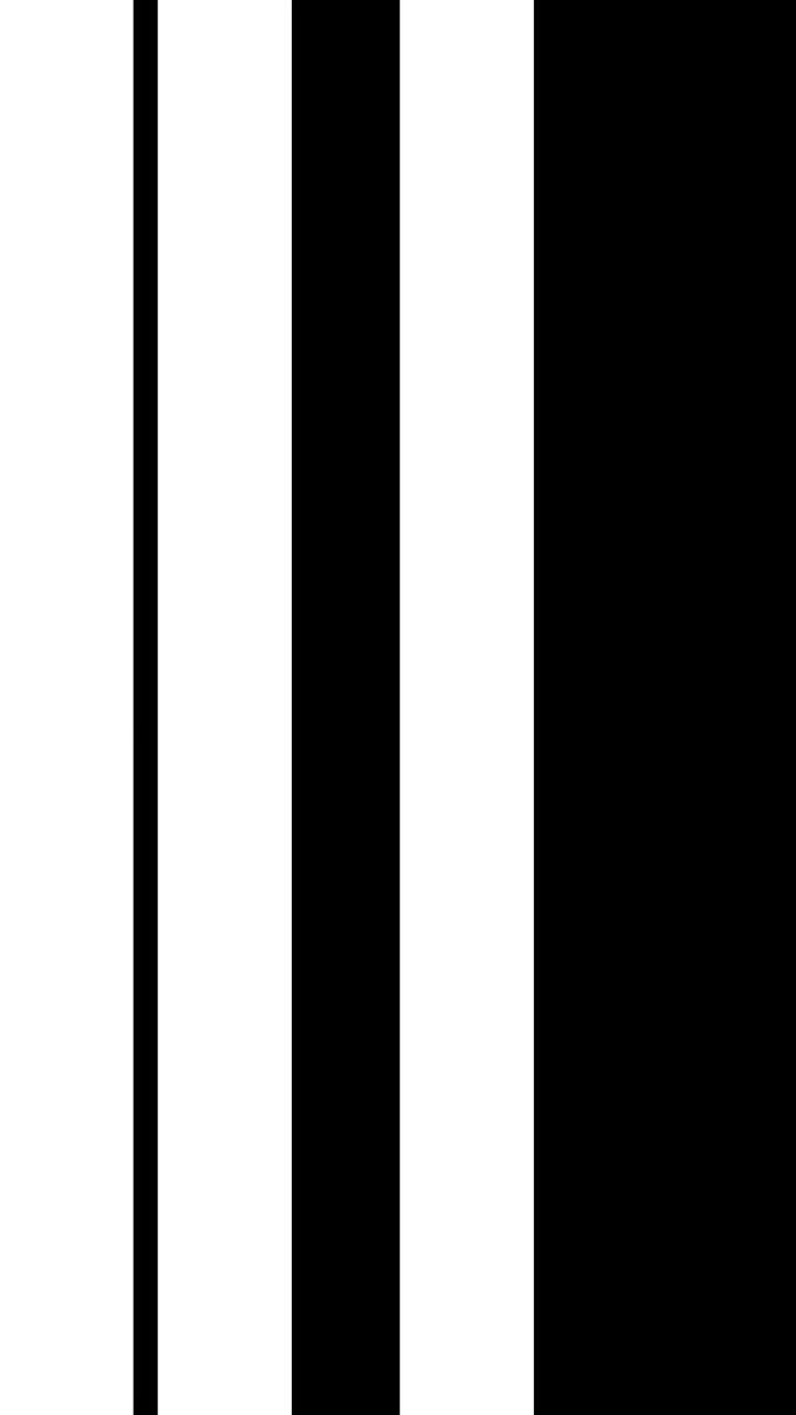 Abstracte overgang van verticale zwart-witte strepen