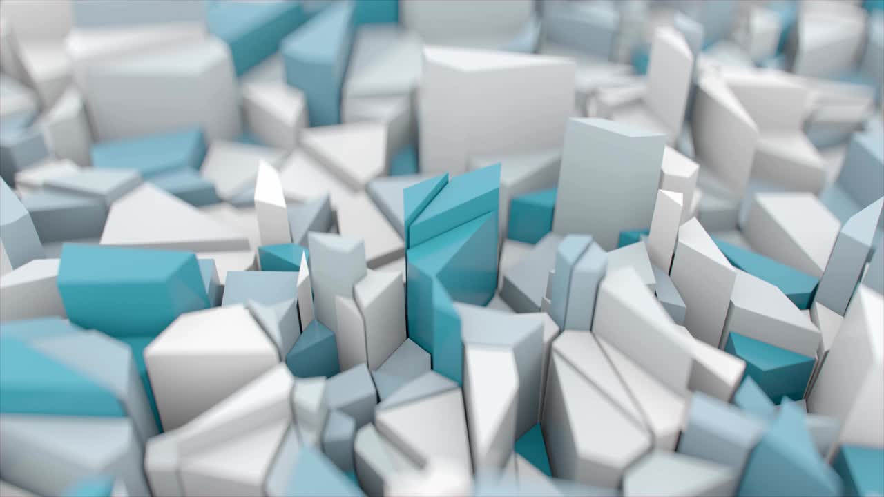 4k 색상 변경 큐브 표면