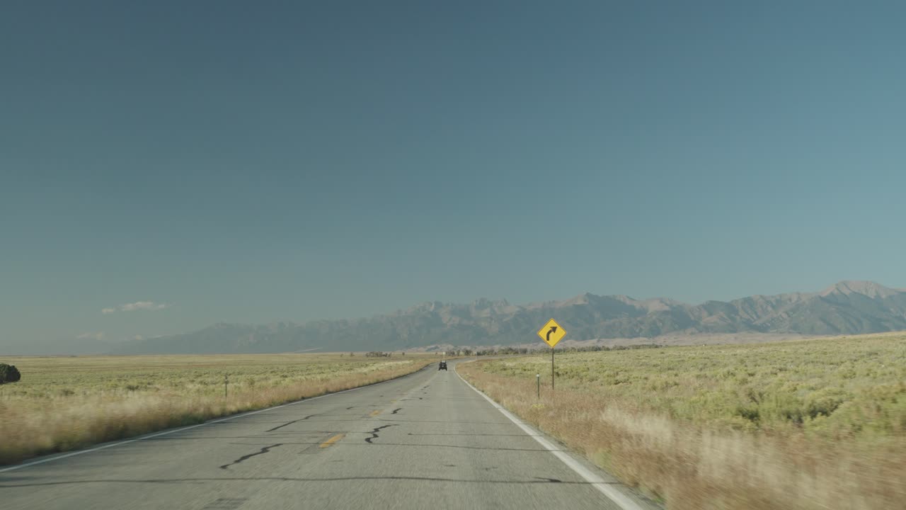 Road through a scenic landscape