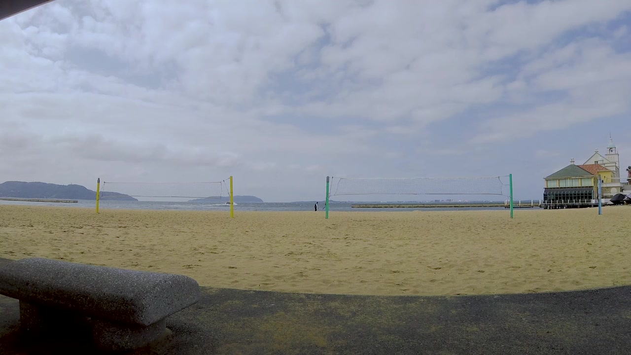 Beach at Fukuoka Japan