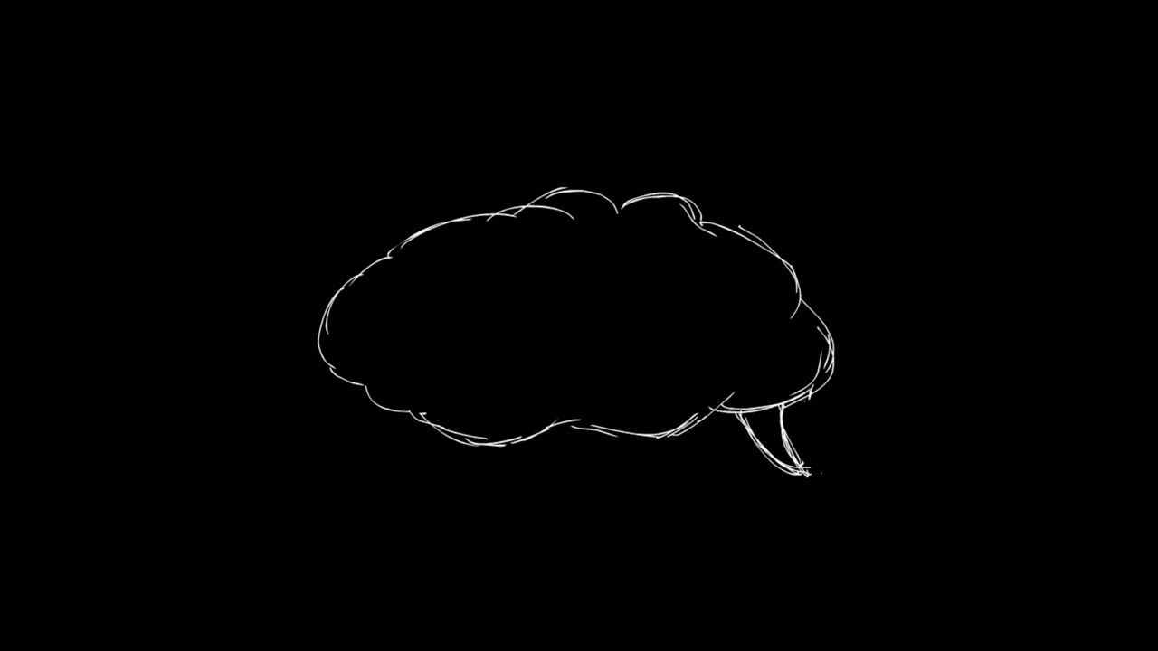 Scribble Speech Bubble 13