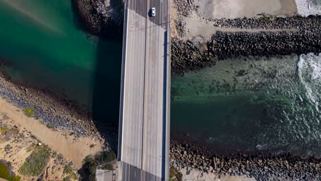 overhead view of bridge in carlsbad