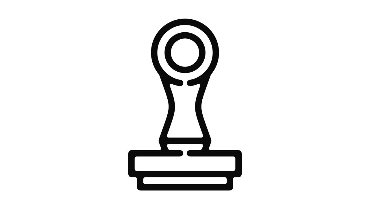 Authentication Line Motion Graphic