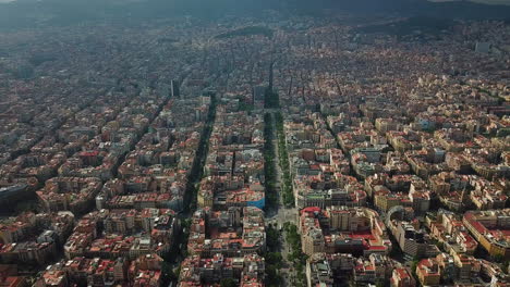 Vista-Aérea-Del-Eixample-De-Barcelona