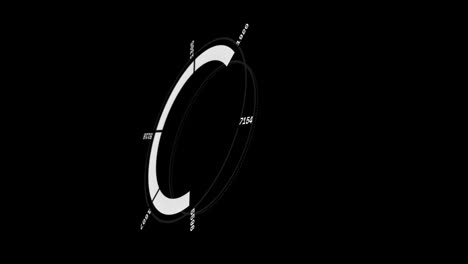 Animación-Del-Procesamiento-De-Datos-Sobre-Fondo-Negro