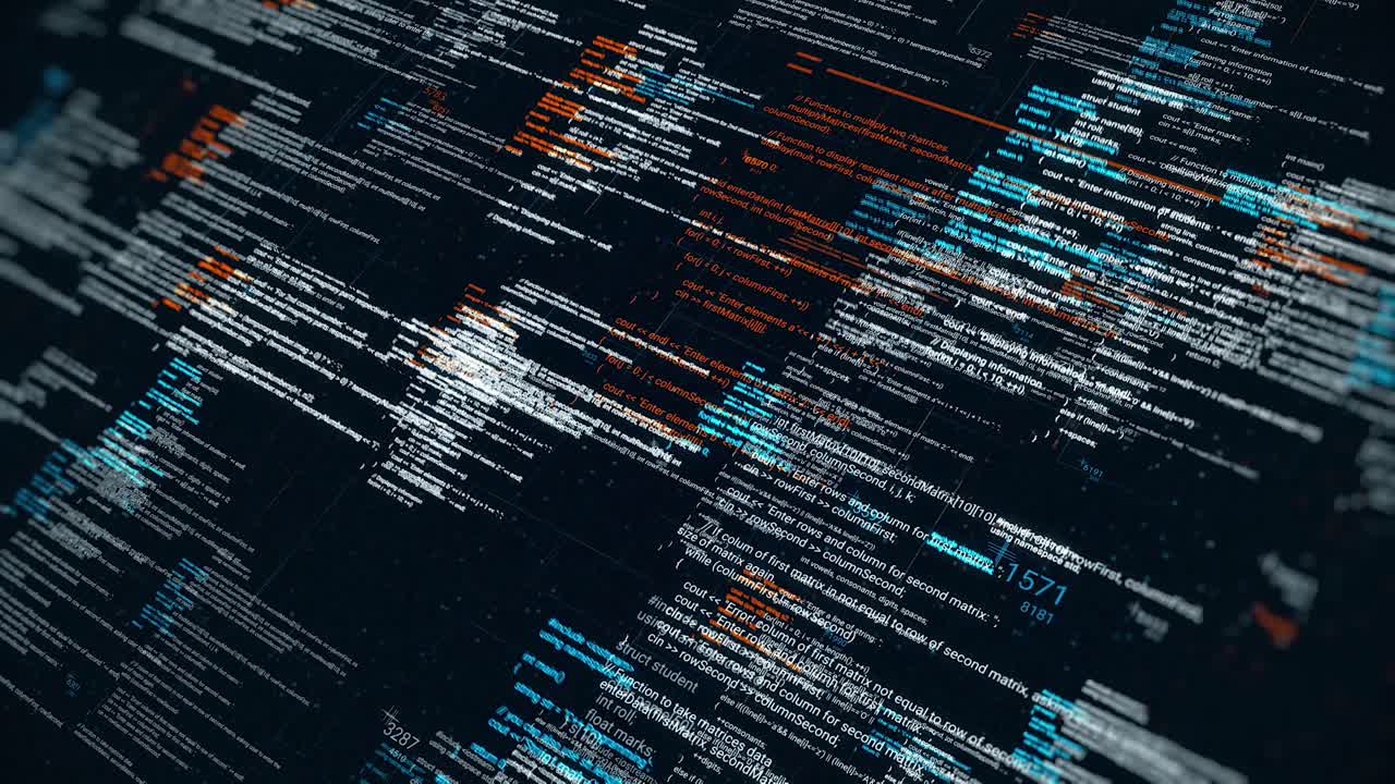 Abstract Computer Code Background