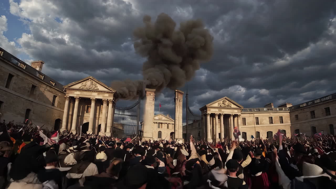 French Revolution Scene