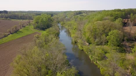 brandywine río valle de drones de manantial