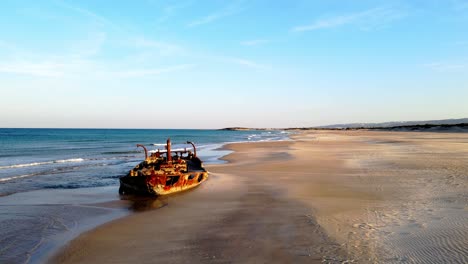 Tomada-En-La-Playa-De-Habonim,-Israel