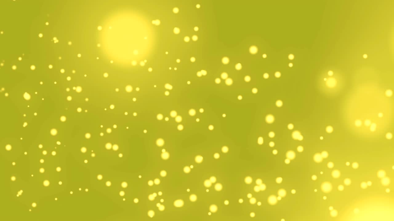 노란색 배경에 움직이는 노란색 반 ⁇ 이는 반점