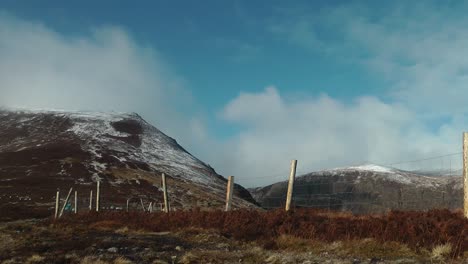 Comeragh-Mountains-Waterford-Ireland-blue-Skys-over-snow-covered-hills-Christmas-Day