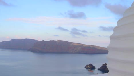 vistas desde santorini grecia