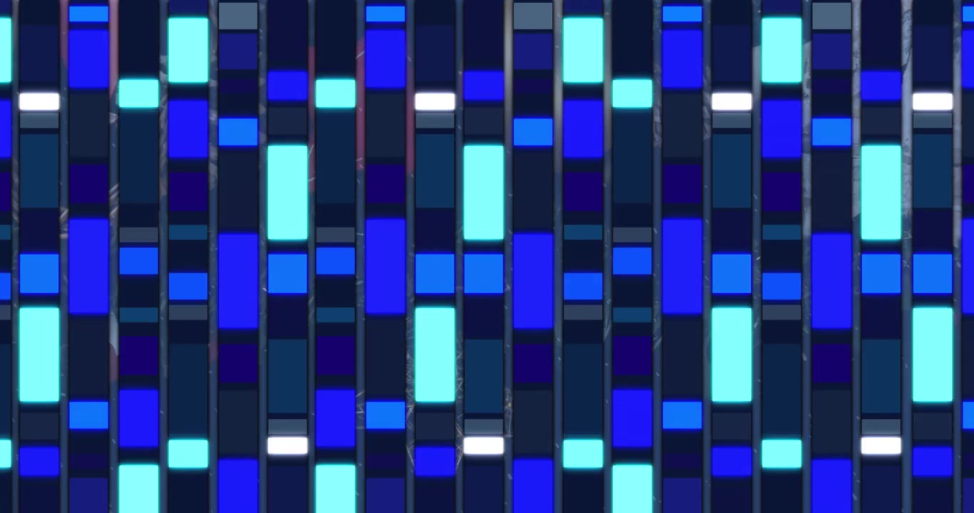 A blue rectangle is shown on a black background