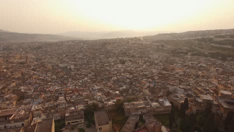 AERIAL:-Old-medina-in-Fez