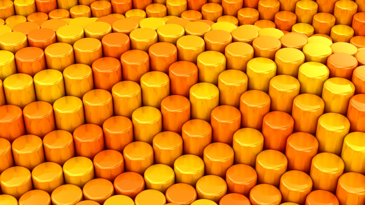 los cilindros formaron una onda