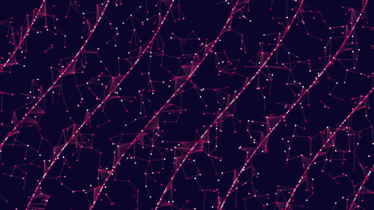 Mesmerizing Patterns With Pink Lines And Stars