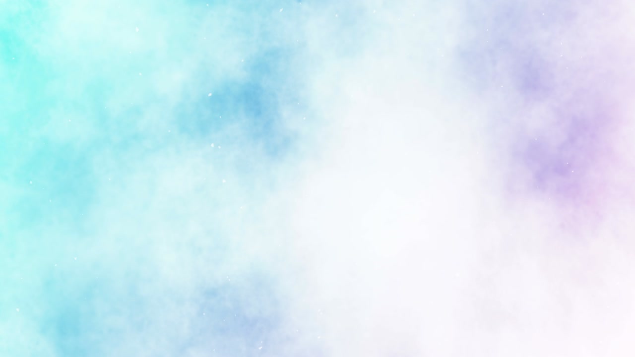 Farbiger Rauchsprühnebel. Abstrakter Rauchdampfausstoß. Nebelspritzer. Alkohol-Tinte und Aquarell auf farbenfrohem Hintergrund. Platz für Text. Schleifenanimation.