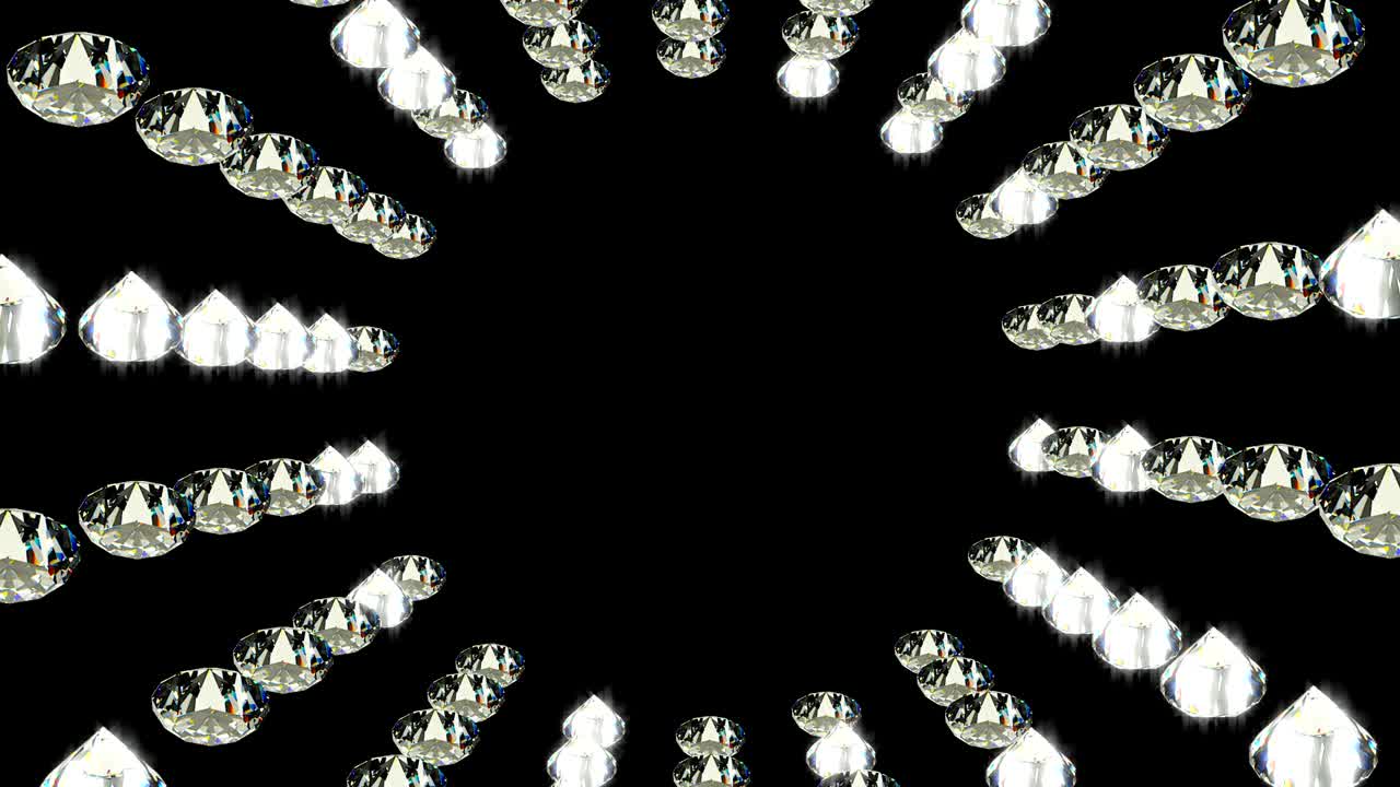 다이아몬드 회전 럭셔리 반이는 배경 애니메이션 loopable