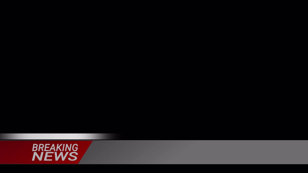 Breaking News Lower Third Graphic Overlay