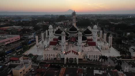 ah - sunrise baiturrahman mosque