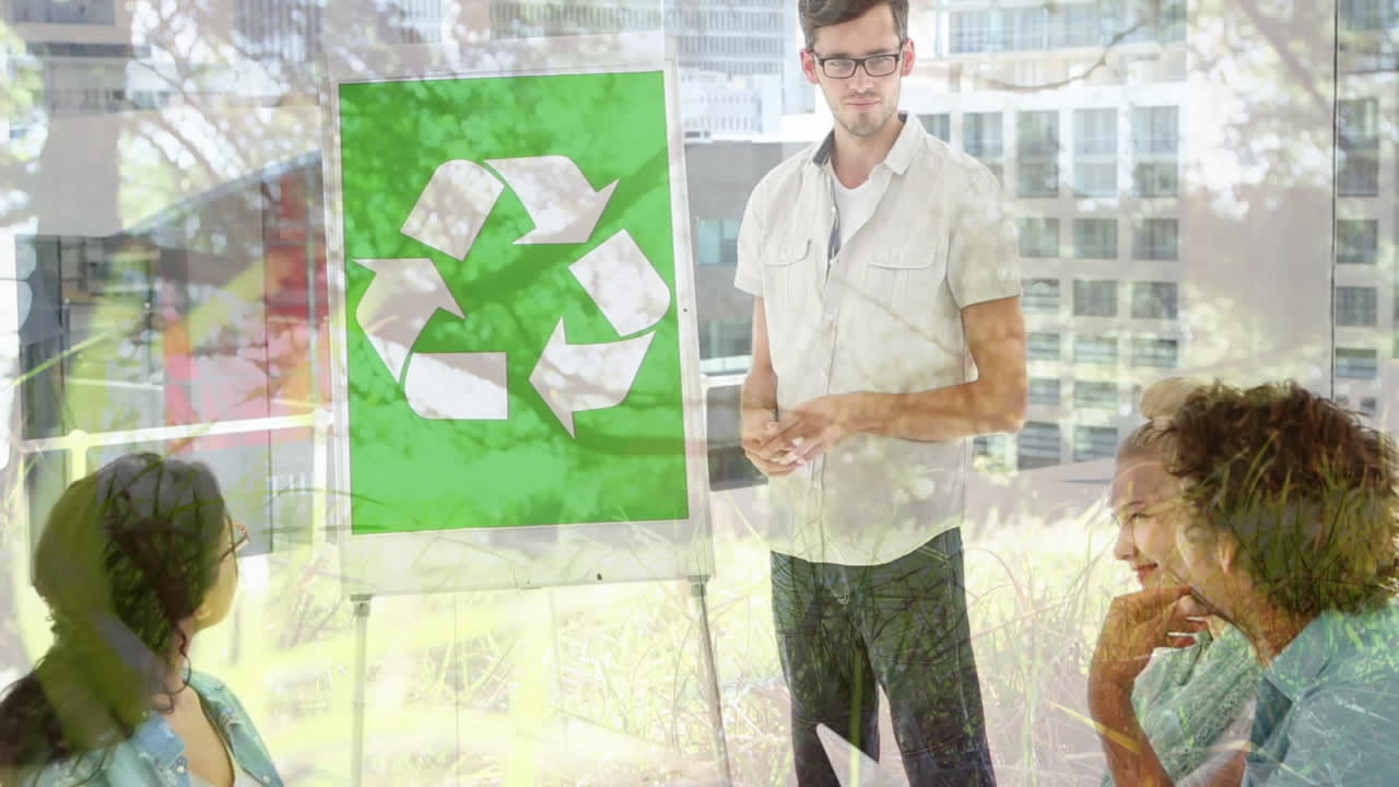 친구들과 함께 재활용