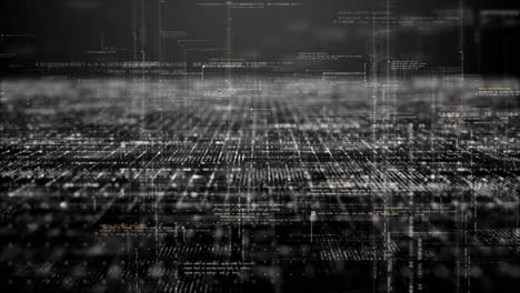 holographic simulation of 5g network concept, artificial intelligence deep learning performing analytic computational head up display loop background with alpha channel