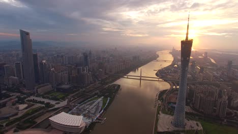 guangzhou city scenery