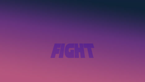 Fight-text-with-bold-letters