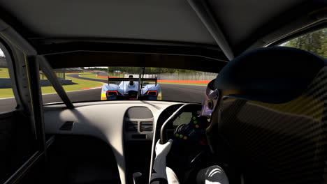 car racing simulation